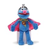 Gund Sesame Street Super Grover Beanbag Stuffed Animal