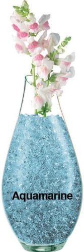 Color Gel Water Crystals Vase Filler - 1oz Pack : Makes 1 Gallon (Aqua)