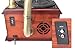 Pyle Updated Portable Turntable Phonograph -Trumpet Horn, Cassette CD w/Aux-in, FM/AM Radio, Vintage Retro Style, Vinyl-to-MP3 Recording, 45RPM Adaptor, 3 Speed Turntable 33, 45, 78 RPM - PTCDCS3UIP
