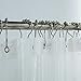 Waterproof Mildew-Free PEVA Shower Curtain Liner with Rust Proof Metal Grommets, 72-Inch by 80-Inch, Clear