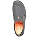 OLUKAI Men's Nohea Mesh Slip-On Shoes, Dark Shadow/Dark Shadow, 12 M US