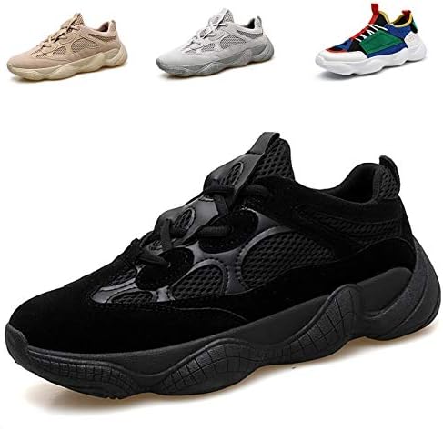 Puremee Mens Womens Mesh Breathable Sport Fitness Jogging Walking Shoes Running Shoes Chunky Fashion Sneakers