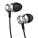 UiiSii US60 Bamboo Earphones in-Ear Earbuds Headphones with Microphone Corded Headset (Black)