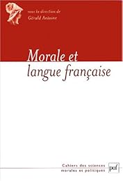 Morale et langue française