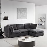 99" 4 Seater Modular Down Feather(60%) Cloud Deep