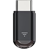 Smartphone IR Remote Controller, Type C Mini Universal Smart IR Controller for Air Conditioner, TV, DVD, STB, Plug and Play, with Key Chain and Silicone Case