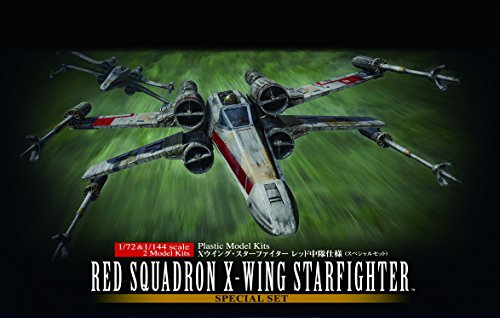 Bandai Hobby Star Wars 1/72 X-Wing Red Squadron (Special Set)