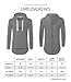 URBANCREWS Mens Hipster Hip Hop Classic Pullover Long Hoodie Sweatshirts Jacket