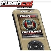 SUPERCHIPS FLASHCAL F5 IN-CAB TUNER,GASOLINE,COMPATIBLE WITH 2007-2018 JEEP JK WRANGLER
