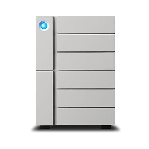 LaCie 6big Thunderbolt 3, externe Festplatte 84 TB, 3,5 Zoll, 6-Bay RAID, Thunderbolt 3, PC & Mac, inkl. 3 Jahre Rescue…