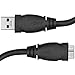 Mediabridge USB 3.0 - Micro-USB to USB Cable (4 Feet) - SuperSpeed A Male to Micro B
