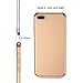 TORRAS Slim Fit iPhone 8 Plus Case/iPhone 7 Plus Case, Hard Plastic PC Ultra Thin Mobile Phone Cover Case Matte Finish Coating Grip Compatible iPhone 7 Plus / 8 Plus, Blush Gold