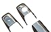 IJeeping Chrome Door Handle Cover sets for Jeep Patriot 2007-2016
