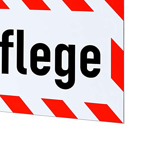 Magnetschild Baumpflege | Schild magnetisch | mehrere GröÃen lieferbar (45 x 15 cm) – Bild 4
