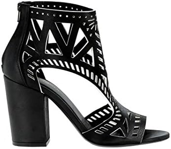 Elena Iachi Women's A3694wht Black Sandals