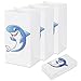 Aresmer Shark Party Favors Bags Paper Bags For Kids Girls and Boys, Pack of 24