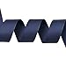 Ribest 1 inch Navy Blue Grosgrain Ribbon 50 Yards Per Roll for Crafts Bow Maker Wreaths Gift Wrapping Hair Accessories Wedding