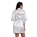 Elountik Satin Kimono Wedding Party Getting Ready Robe Bride Robe Bridal Kimono Bridesmaid Proposal Gifts