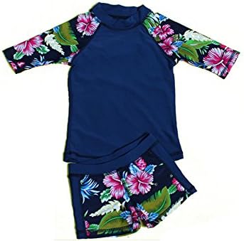 CADong Baby Toddler Boy Girl Two Piece Swimsuit Set Kid Swimwear Bathing Suit UPF 50+