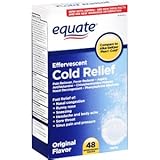 Equate Cold Relief Original Flavor Effervescent, 48 Tablets