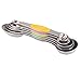 Magnetic Measuring Spoons, Alotpower Heavy Duty Stainless Steel Metal Measuring Spoons for Dry or Liquid, Fits in Spice Jar, Set of 6