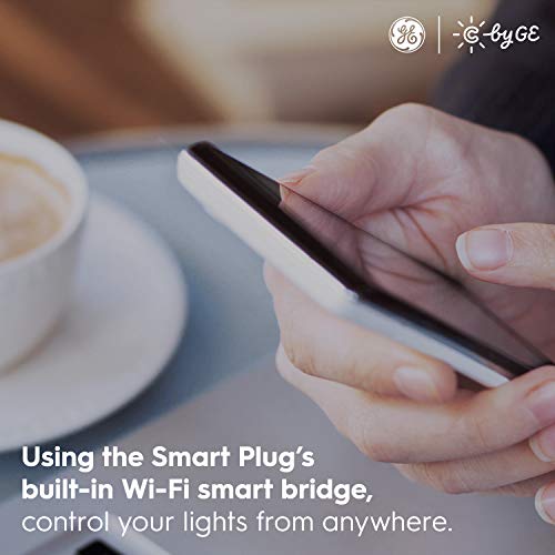 C by GE On/Off Smart Plug with Smart Bridge, Alexa + Google Home Compatible, Bluetooth/Wi-Fi Enabled Smart Outlet for… - Image 4