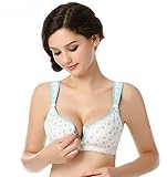 TANZKY® Women's Comfort Nursing Underwear Front Button Underwire Bra