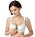 TANZKY Women's Comfort Nursing Underwear Front Button Underwire Bra