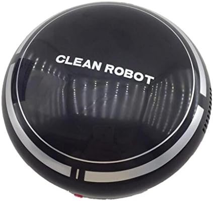 Kangma Smart Home Automatic USB Rechargeable Smart Robot Vacuum Floor Cleaner Sweeping Suction Smart Robot Cleaner Robotic Vacuums (Black)