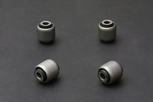 Hardrace Rear Knuckle Bushings Harden Rubber 4pcs set for 2003-07 Honda Accord