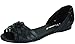 Breckelles Women's Brigit-07 Woven D'Orsay Flat Sandals