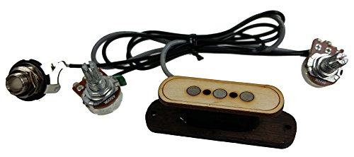 3-string Cigar Box Guitar Pickup with Volume & Tone - The "Electric Delta" - No Soldering Required!