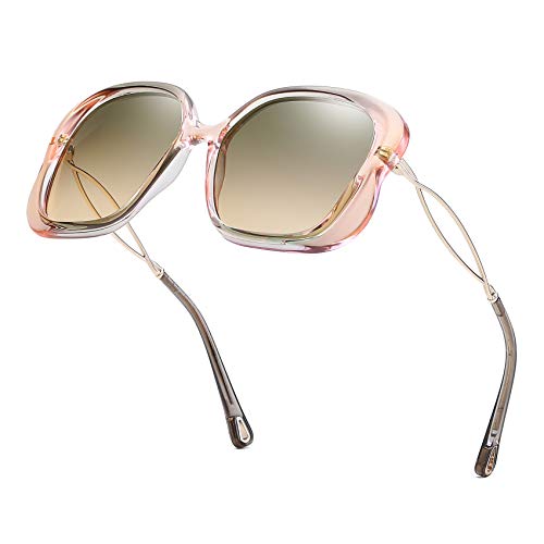 Bevi Polarized Sunglasses for Women UV400 Lens Sunglasses for Female