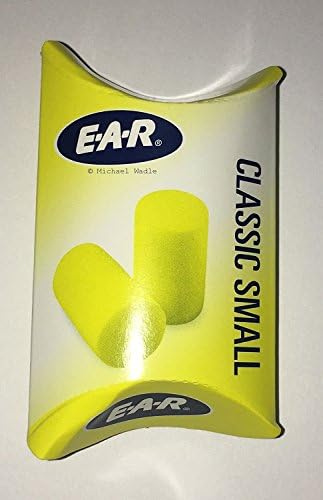 3M EAR Classic small, 25 pairs in pairs, yellow, SNR = 28 dB, ear protection, earplugs, wadle-shop