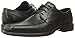 ECCO Men's Johannesburg Bike Toe Tie Oxford, Black, 44 EU/10-10.5 M US