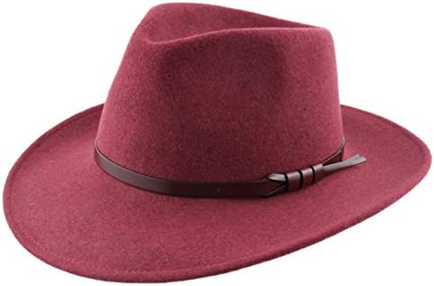 Classic Italy - Fedora Hat wool felt men Classique Large