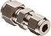 Parker A-Lok 4RU2-316 316 Stainless Steel Compression Tube Fitting, Reducing Union, 1/4