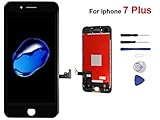 Oli & Ode iPhone 7 Plus Screen Replacement For Lcd Touch Screen Digitizer Frame Assembly Set with 3D Touch (Black)