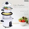 Geepas 450W Rice Cooker & Steamer with Keep Warm Function, 1L | Automatic Cooking, Non-Stick Inner Pot | Make Rice…