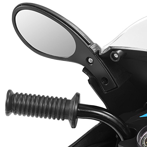 Black 6V Kids Ride on Motorcycle Toy Battery Powered Electric w/Remote Control