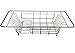 Better Houseware Over Sink Dish Drying Rack Space-Saving Dish Rack for Kitchen Counter Stainless Steel 19.25 x 8.25 x 4.5