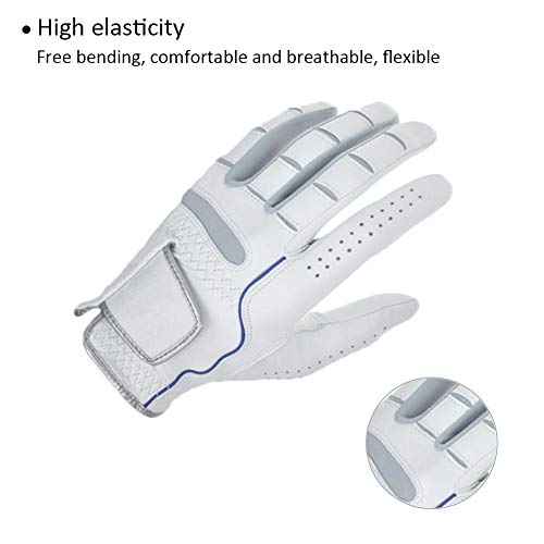 1pc Single Left Hand Men's Golf Gloves Left Hand Single Male Hand Feels Delicate Anti-Skid Golf Gloves Left Hand