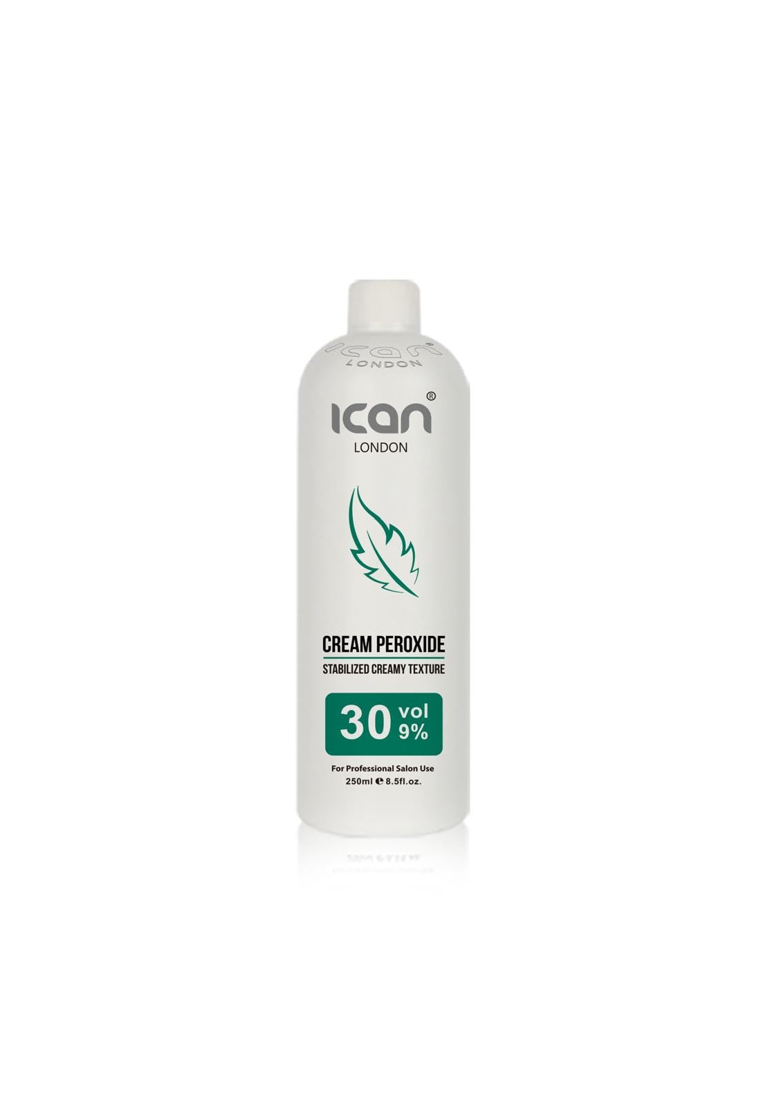 ICAN LONDON PROFESSIONAL CREAM PEROXIDE 30 VOLUME 9% 250 ML