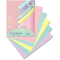 Pastel Cardstock, 100 Sheets