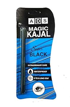 EYECARE KAJAL PENCIL, 12 HOURS LONG LASTING KAJAL, SUPER BLACK KAJAL, WATER PROOF KAJAL, SMUDGE PROOF KAJAL, Iconic Kajal