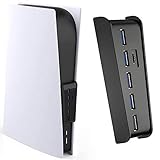 5 Port USB Hub for PS5, Megadream High-Speed