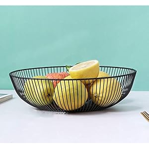 Fruit Basket, Fruit Groente, Ei, Brood Opslag Bowl Houder Stand voor Keuken Counter, Kast en Pantry RVS Draad Ontwerp…
