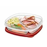 Rubbermaid Easy Find Lids Divided Food Storage Container
