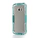 Galaxy S7 Edge Waterproof Case, AICase® Armor Dust Proof Shockproof Snow Proof Case Crystal Clear Full Body Protective Cover for Samsung Galaxy S7 Edge (Mint Blue)