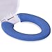 Hoocozi 2Pack Soft and Warm Thicken Toilet Seats Covers (Green + Dark Blue)